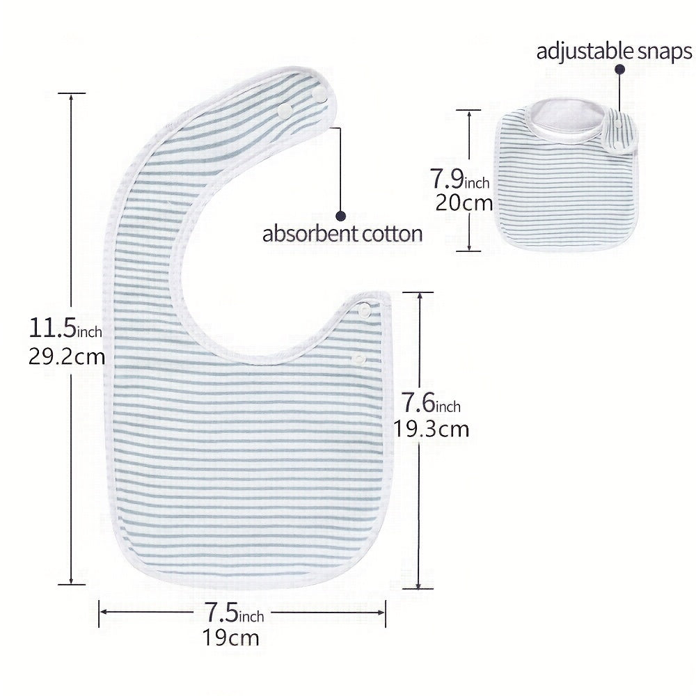 Bavoirs pour bébé, adaptés à la bave et à la poussée dentaire — Monptitlou