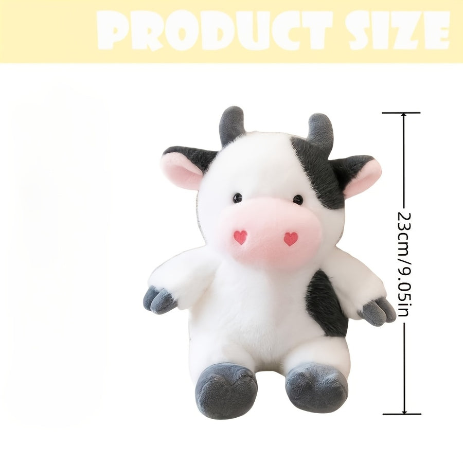 Grande peluche de vache Kawaii — Monptitlou