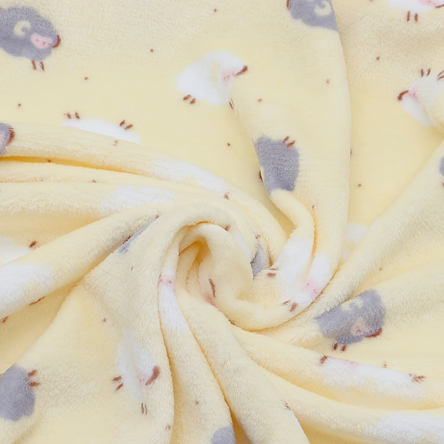 Une couverture à motif de mouton adaptée à toutes les saisons — Monptitlou