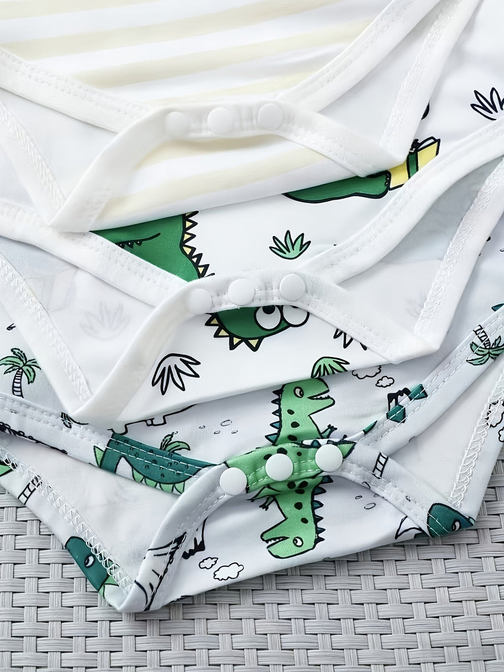 Aléatoire 1pc Bébé Garçon Dinosaure Haut Neutre Body — Monptitlou