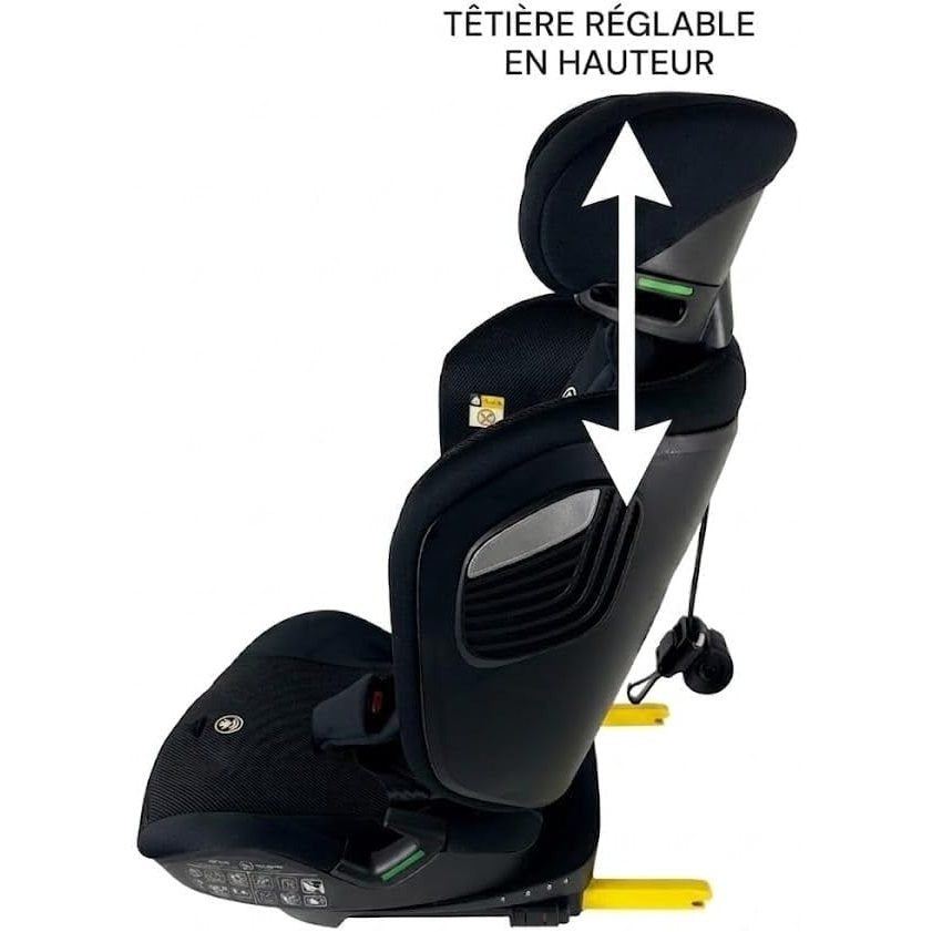 Siège auto Nania Nevada isofix, ou ceinture, inclinable, et pliable
