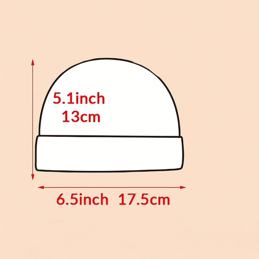 Bonnets unis pour nouveau-nés, garçons et filles, confortables — Monptitlou
