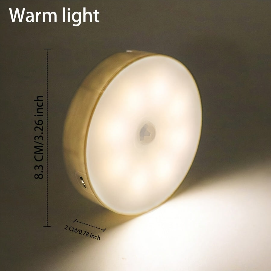 Lampe Murale à Détecteur de Mouvement, Veilleuse LED Rechargeable — Monptitlou