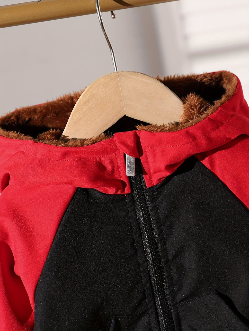 Veste à capuche doublée confortable pour garçon — Monptitlou