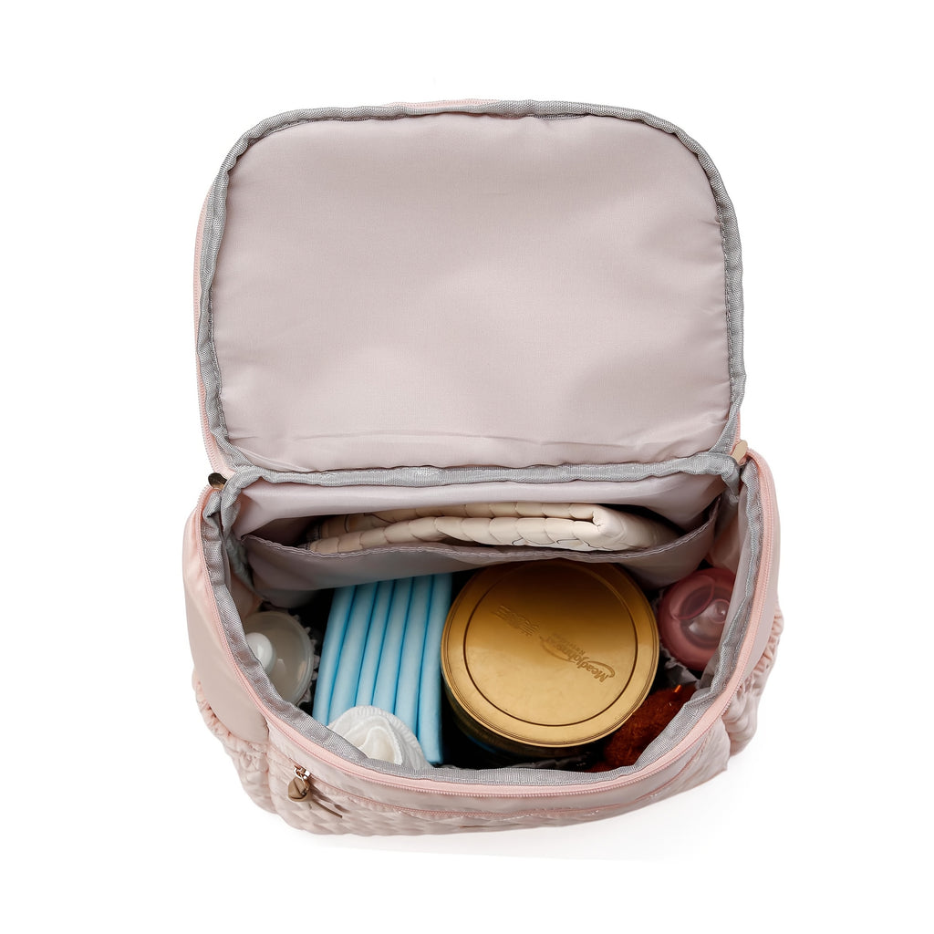 [Sac matelassé carreaux] Sac à dos matelassé à carreaux — Monptitlou