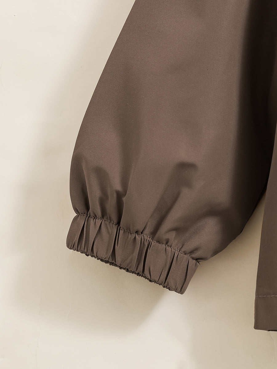 [Manteau trench garçon] Manteau trench à capuche style petites
