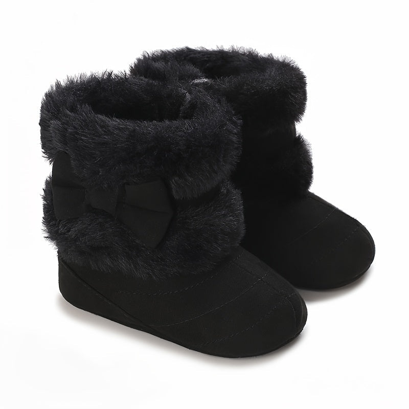 Chaussures pour bébé de 0 à 1 an Filles Hiver Polaire Confortable — Monptitlou Image
