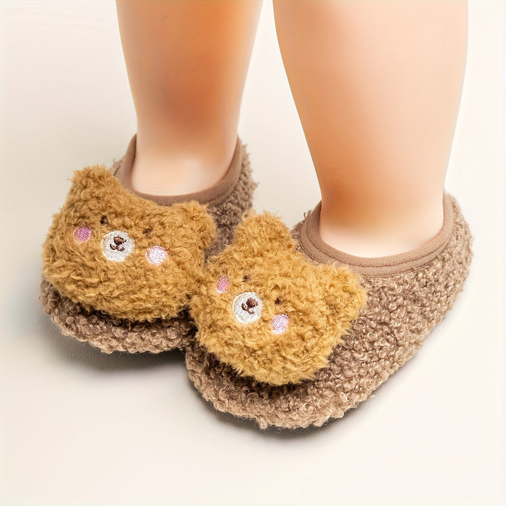 Chaussons et chaussettes d'intérieur pour tout-petits Blush Baby Bear à — Monptitlou