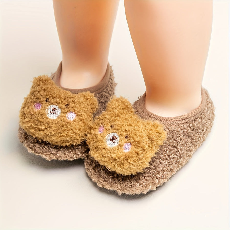 Chaussons et chaussettes d'intérieur pour tout-petits Blush Baby Bear à — Monptitlou