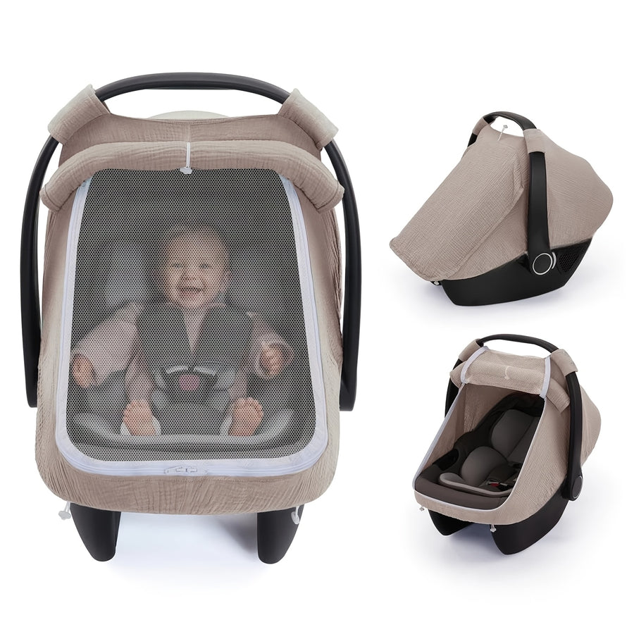 [Coupe-vent et respirante] Housse de Siège Auto Bébé SHIXINGE avec — Monptitlou
