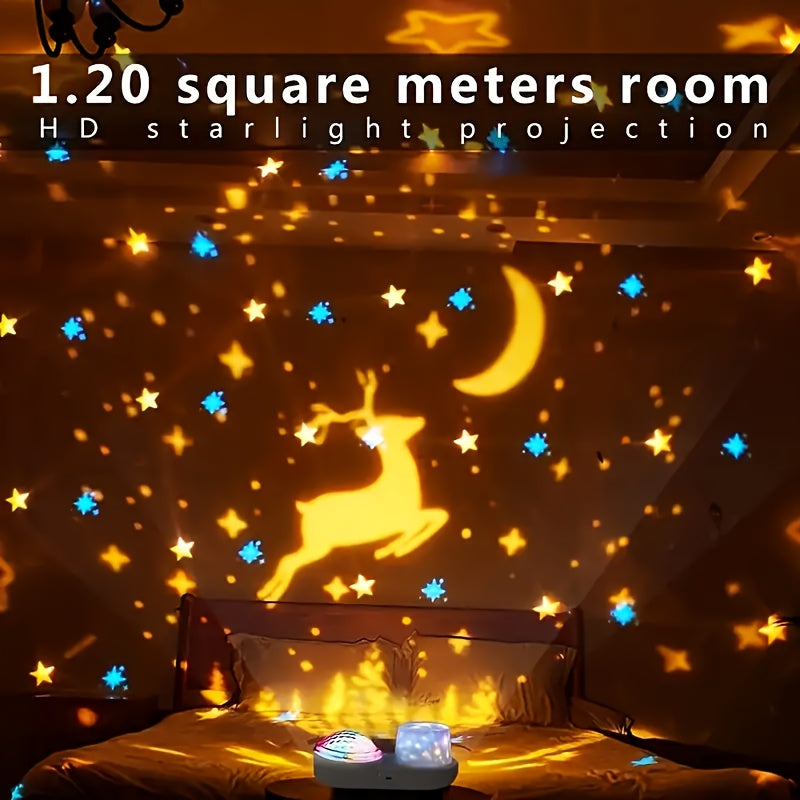 1 projecteur décoratif océan - lumière nocturne décorative avec effet — Monptitlou