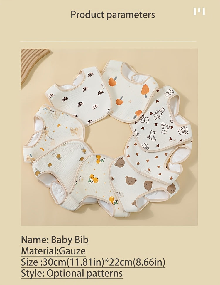 3/5 pièces Bavoir Extra-large en Forme de U — Monptitlou