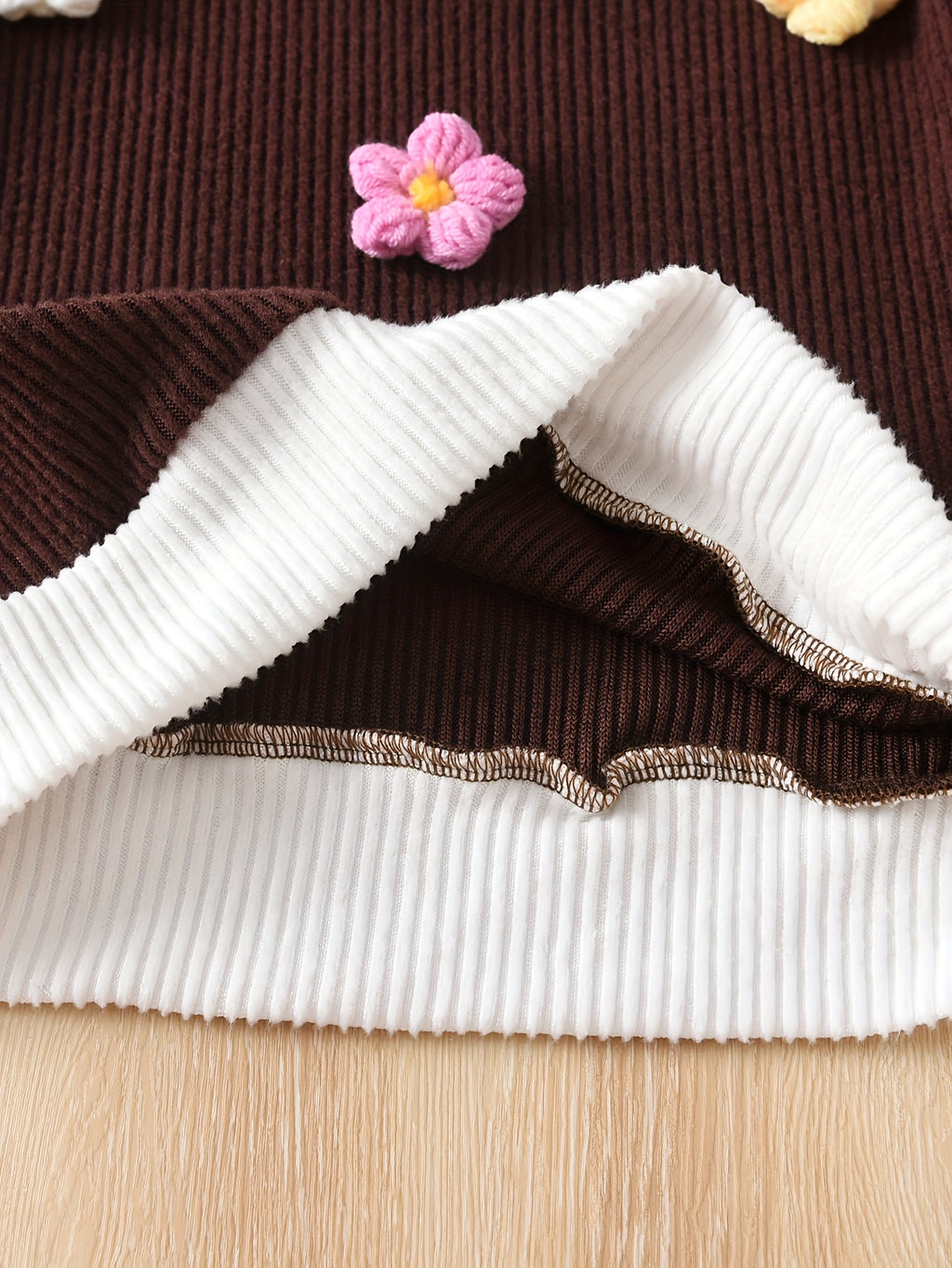 Ensemble 2 pièces pour fille à rayures — Monptitlou