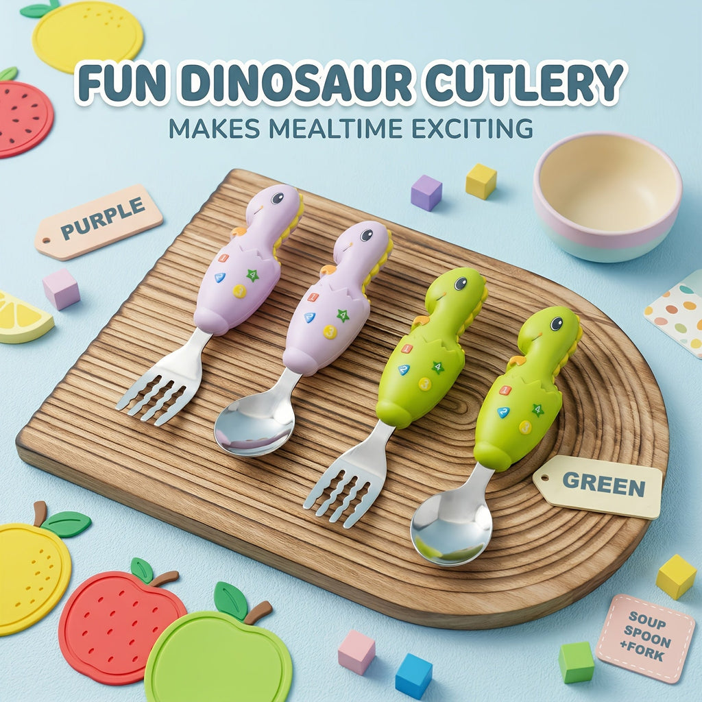 Ensemble de couverts pour enfants 2 pièces — Monptitlou