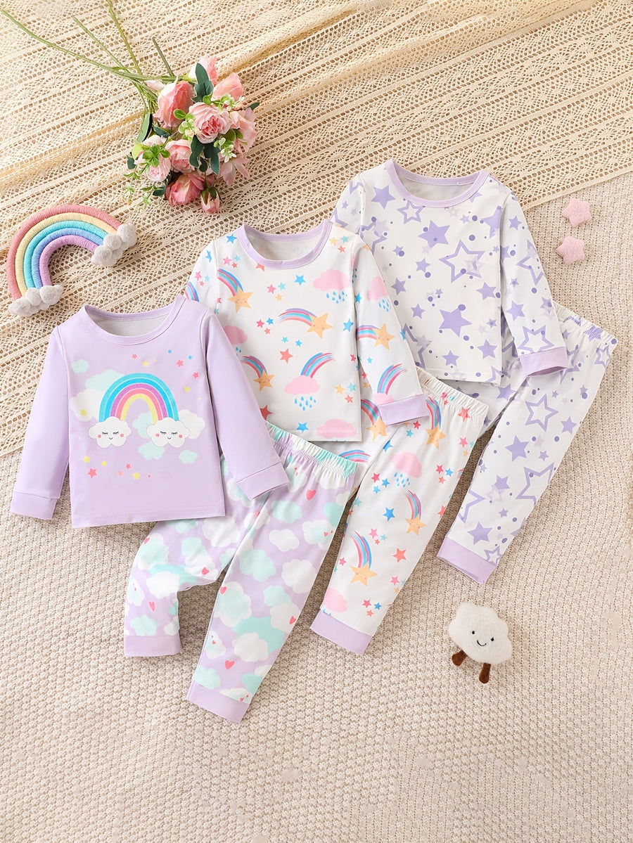 3 Ensembles de tenue de marche pour bébé fille — Monptitlou