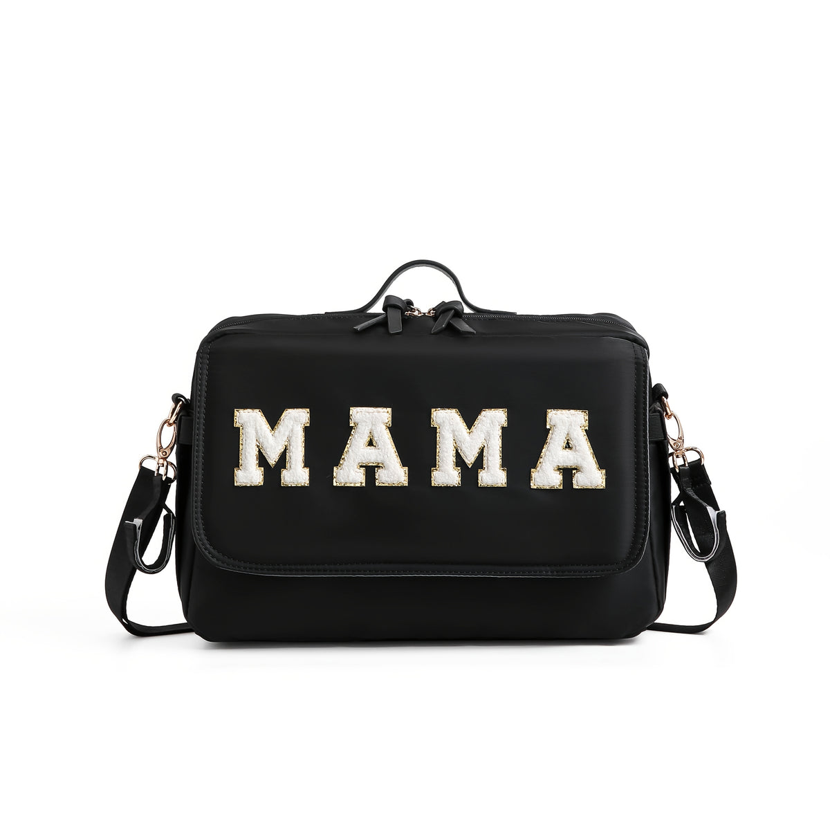 Sac parental 1 pièce MAMA avec lettres brodées, grande capacité — Monptitlou Image