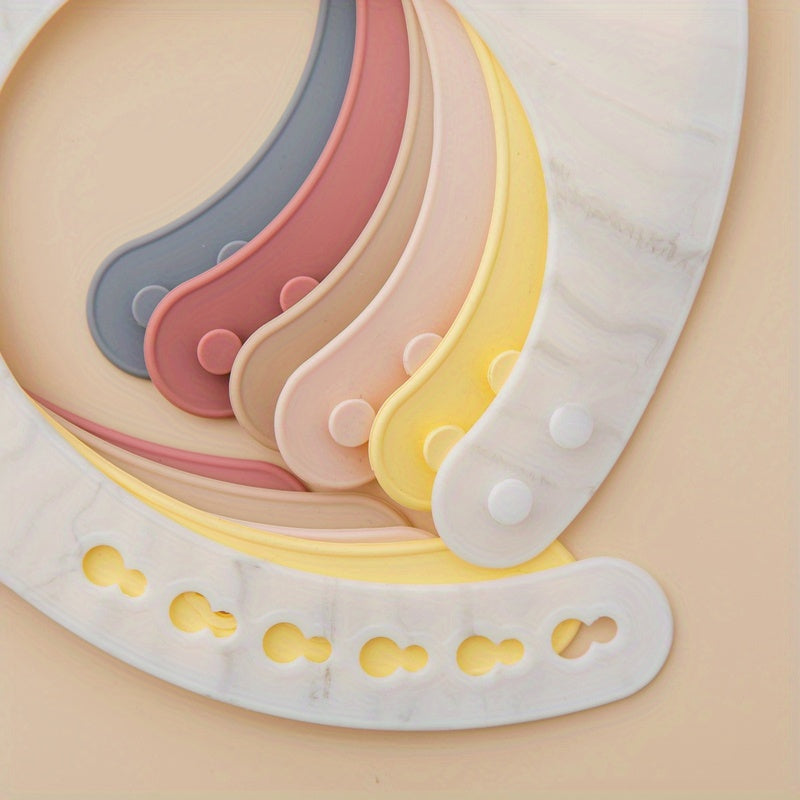 Bavoirs pour bébé, unis de couleur unie à motif vierge — Monptitlou