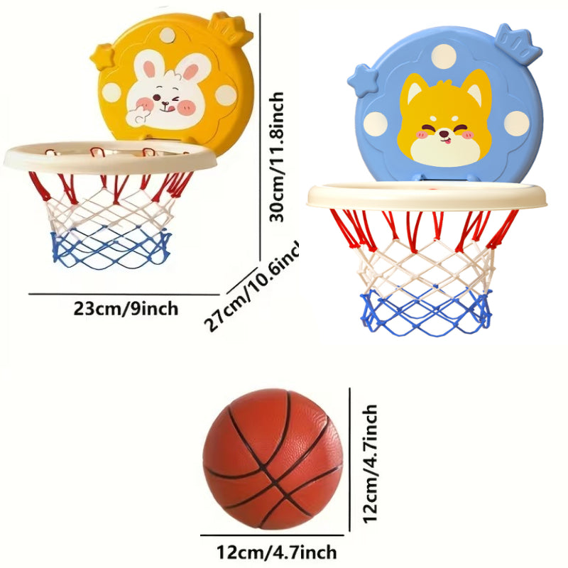 Accessoires panier de basket animal cartoon avec mini balles pour — Monptitlou
