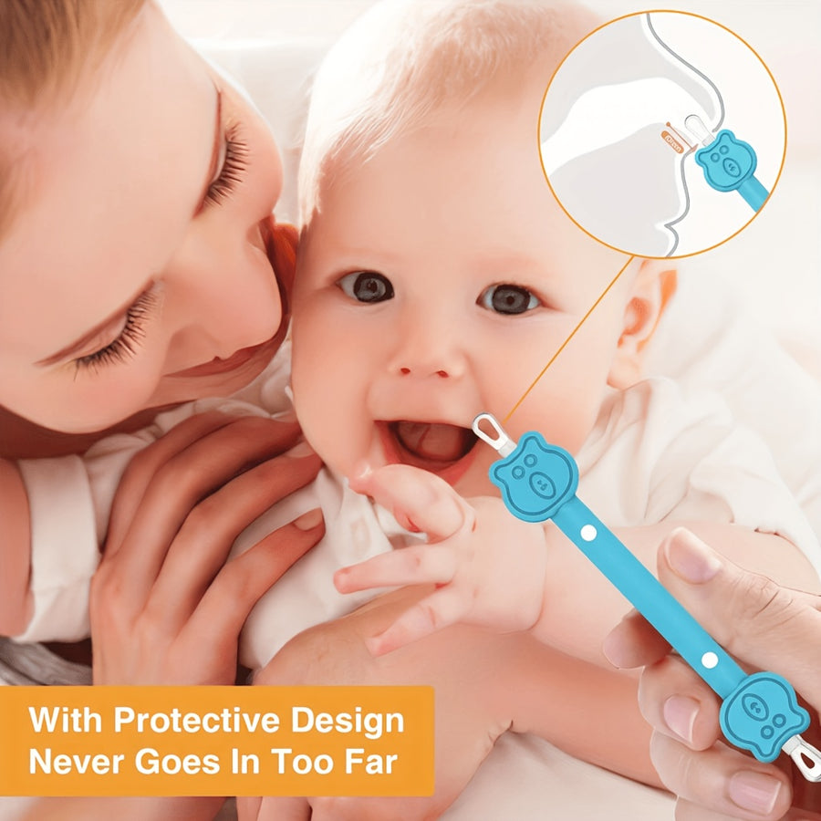 Outil de nettoyage 2-en-1 pour nez et oreilles en forme d'ours en — Monptitlou