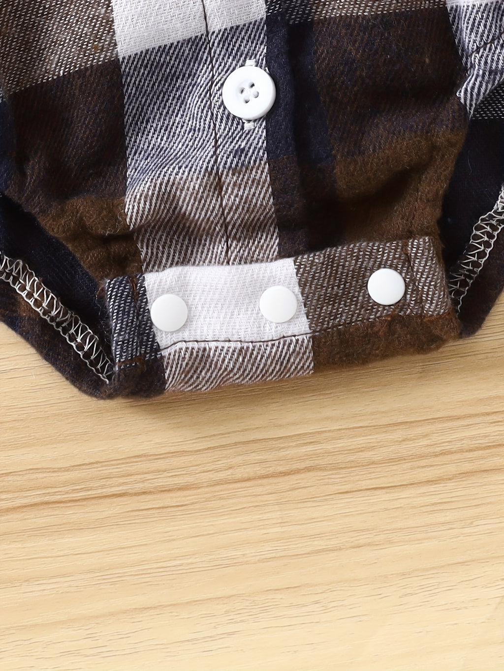 Ensemble Hiver pour Garçons en Coton à Carreaux avec Chemise à Col à — Monptitlou