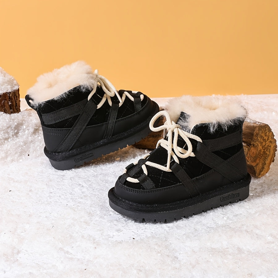 Bottes de Neige pour Enfants, Confortables, Douces