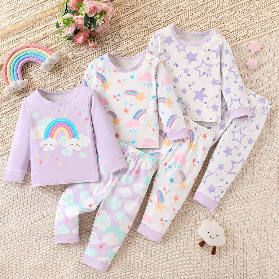 3 Ensembles de tenue de marche pour bébé fille — Monptitlou