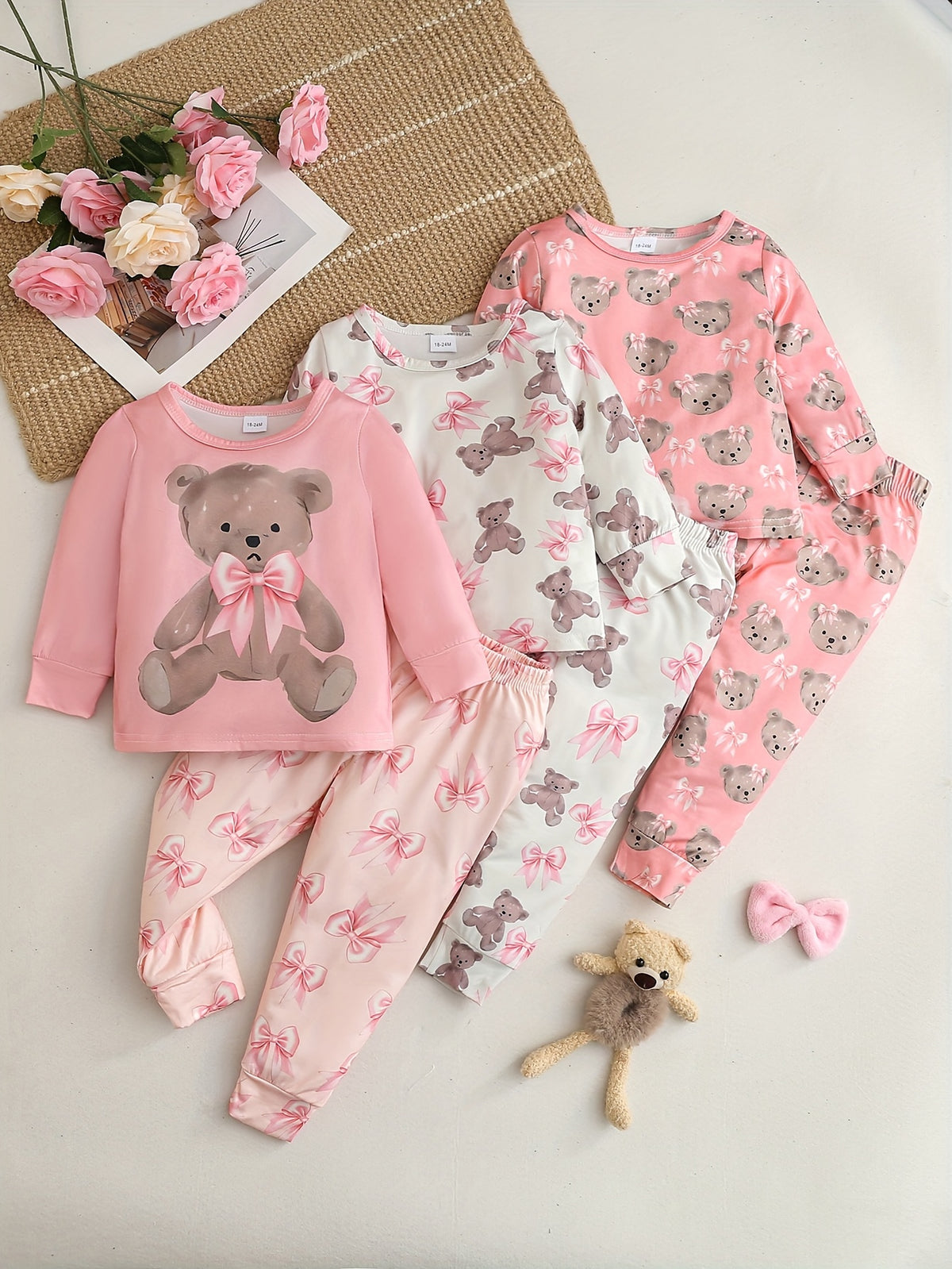 Ensembles de 6 pièces pour filles — Monptitlou Image