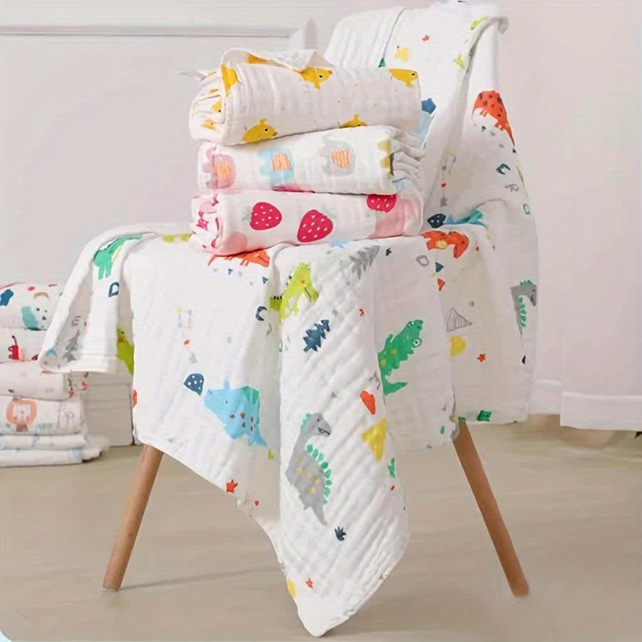 Serviette de bain 1 pièce pour enfant avec motif de dessin animé — Monptitlou