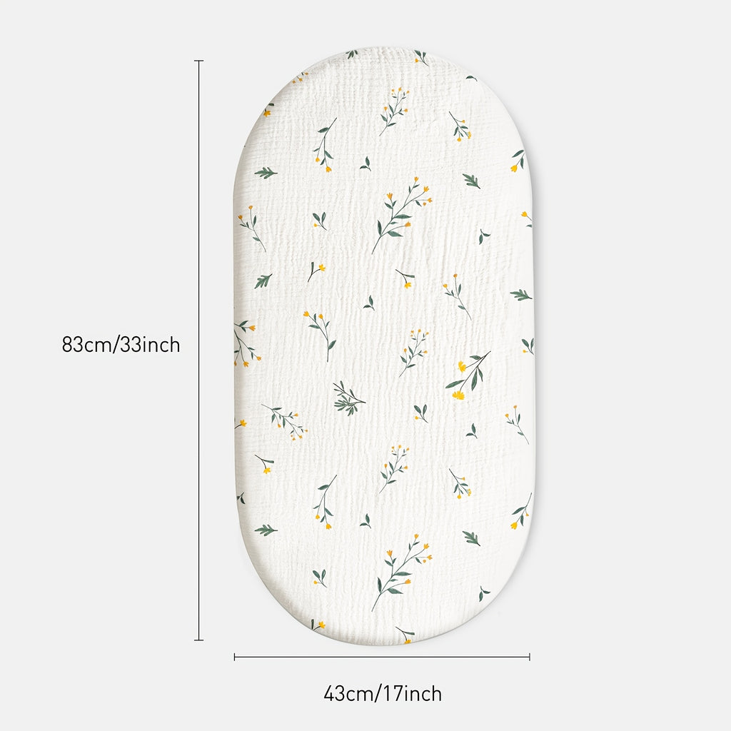 Parure de drap-housse 3 pièces 100 % coton pour lit bébé — Monptitlou