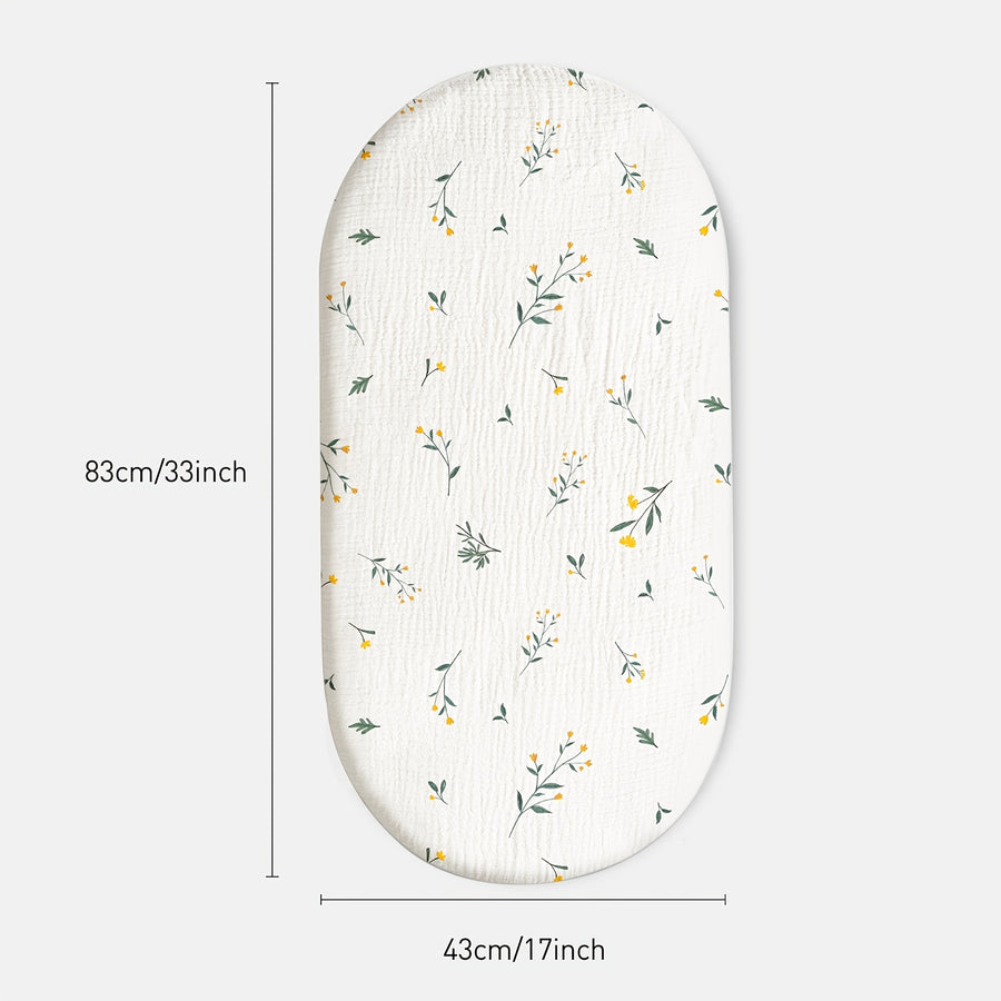 Parure de drap-housse 3 pièces 100 % coton pour lit bébé — Monptitlou
