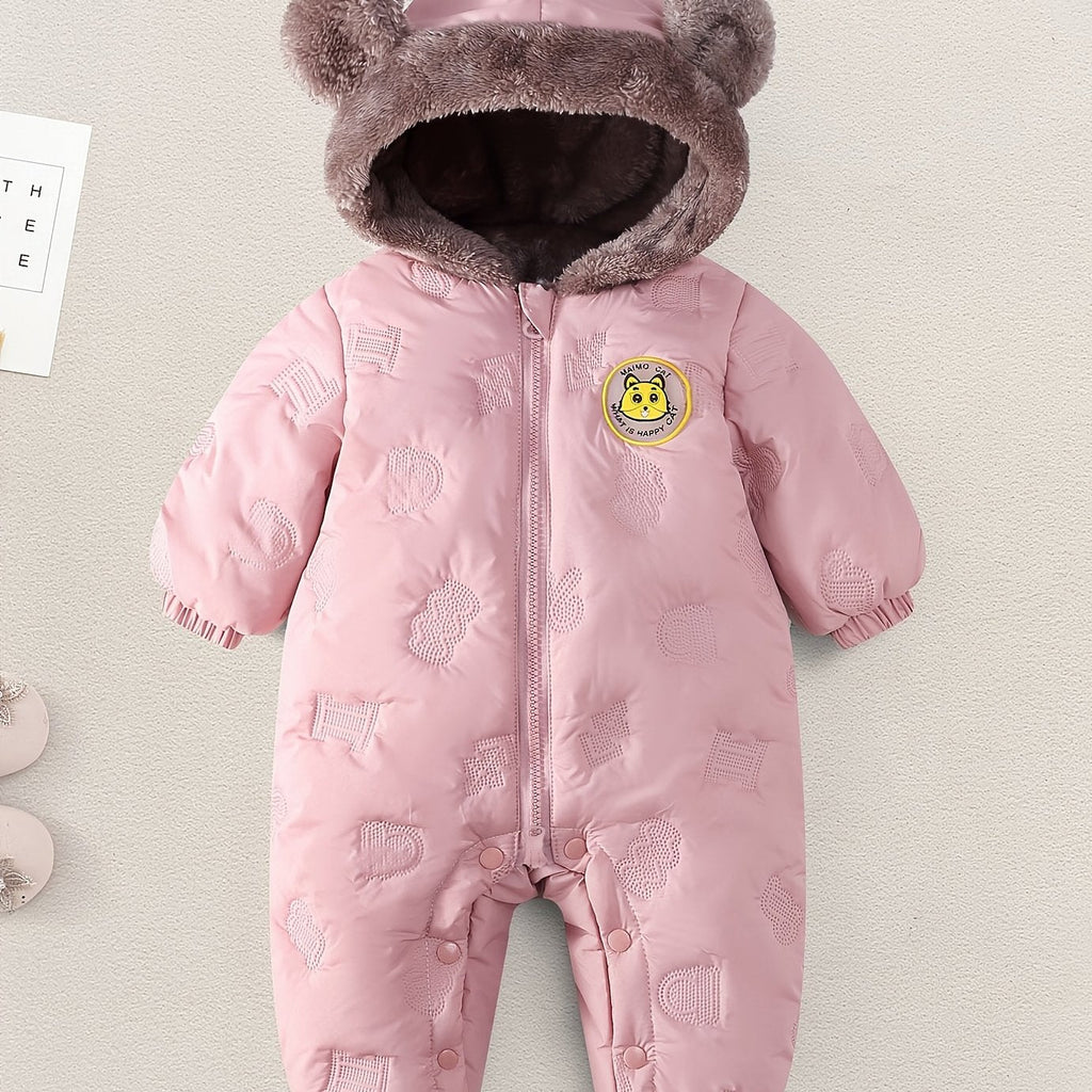 Barboteuse d'hiver pour fille — Monptitlou