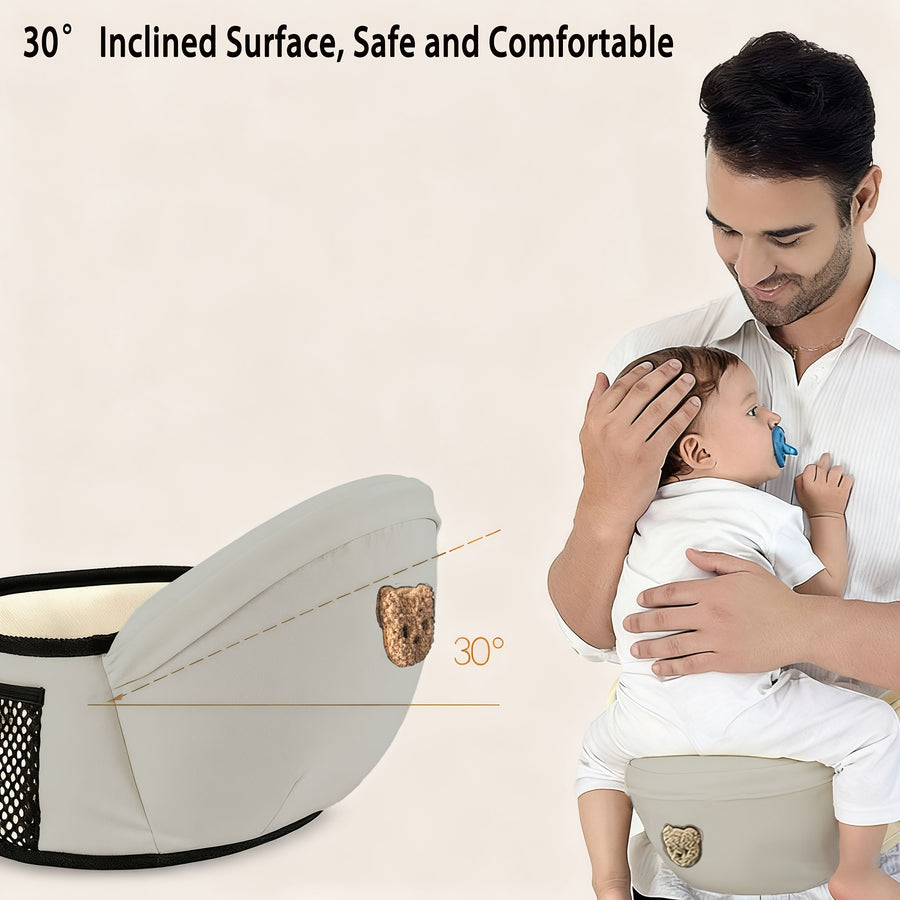 1 Siège de hanche ergonomique pour bébé, conception inclinée à 30° — Monptitlou