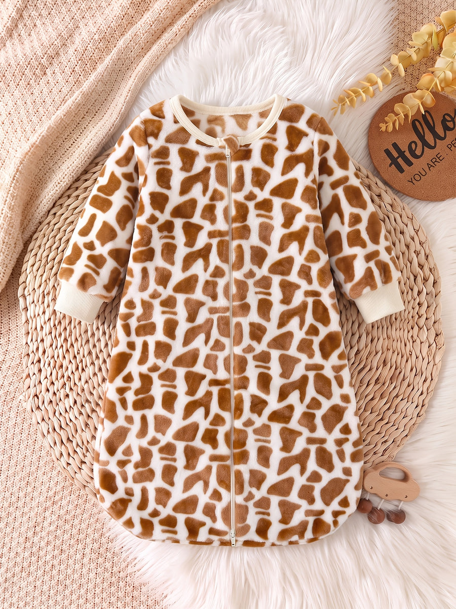 Combinaison-sac de couchage pour enfants à imprimé girafe — Monptitlou