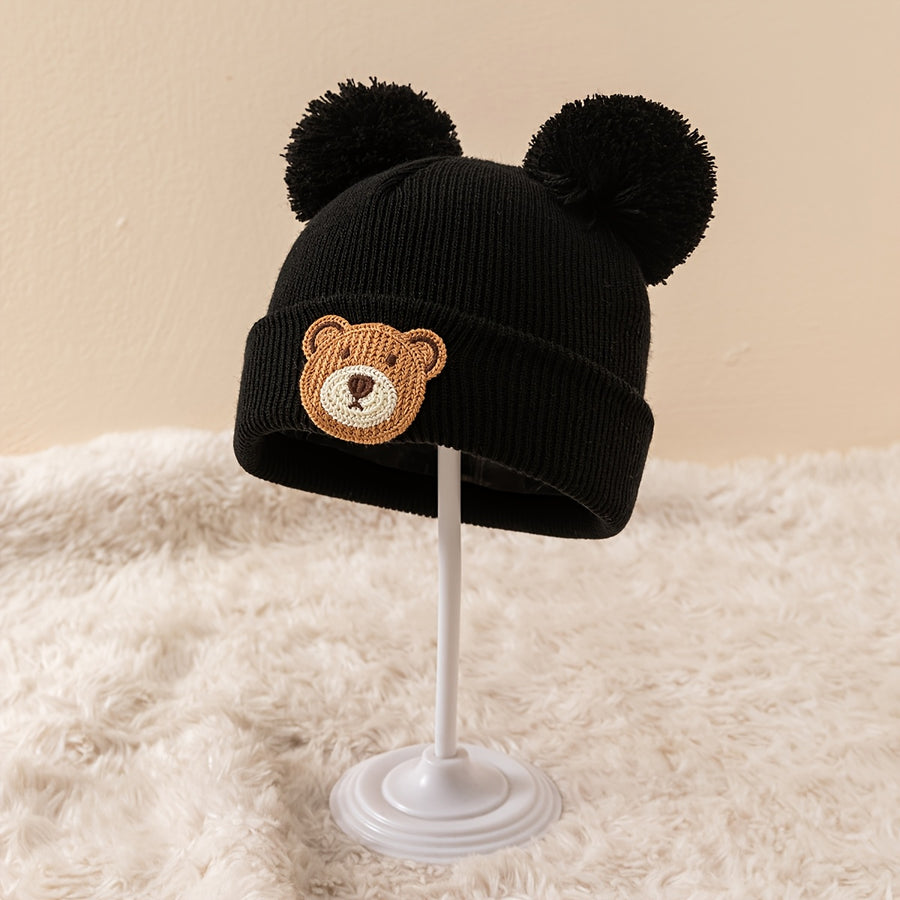 Bonnets d'extérieur tricotés sans bord pour bébé — Monptitlou
