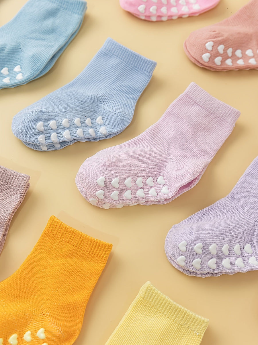 Chaussettes pour enfants aléatoires 5 paires / aléatoires 10 paires — Monptitlou