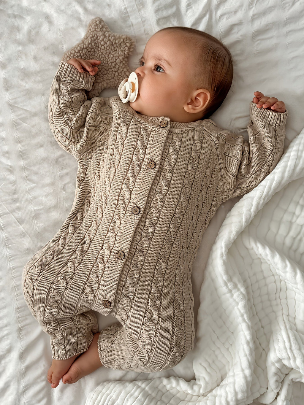 Pull Tricoté Pur Automne Hiver Bébé — Monptitlou