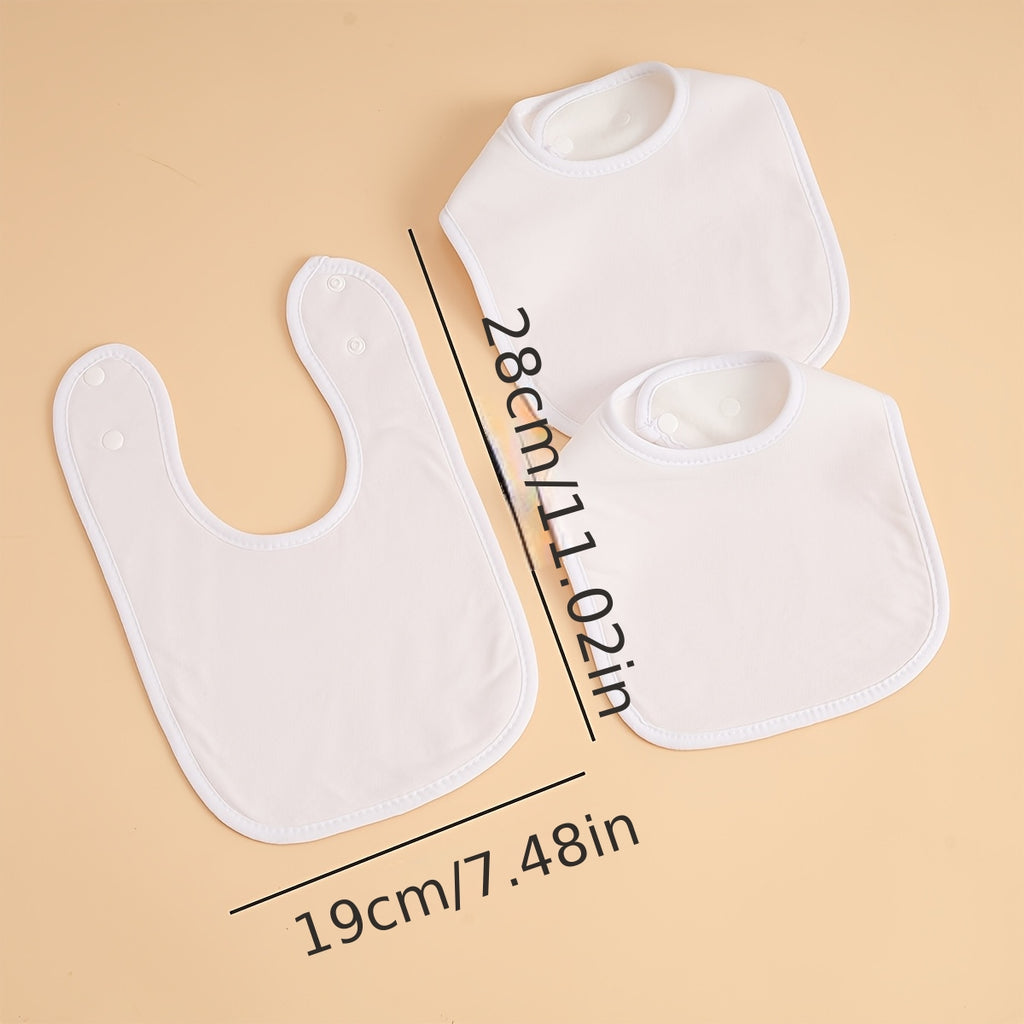 Bavoirs pour Enfants, Respirants et Absorbants, Bavoirs Bave Unisexe DIY — Monptitlou