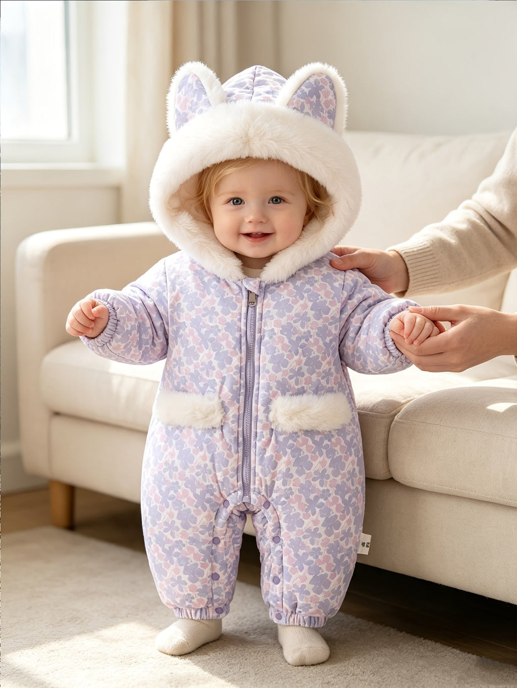 Vêtements d'extérieur chauds pour bébé — Monptitlou