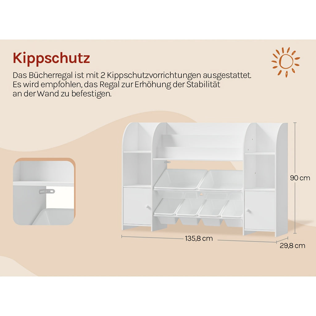 Étagère de rangement multifonctionnelle / Rangement pour magazines — Monptitlou