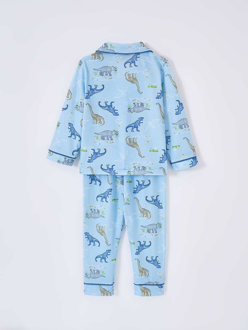 Ensemble de pyjama dinosaure pour garçon, 2 ensembles/4 pièces — Monptitlou