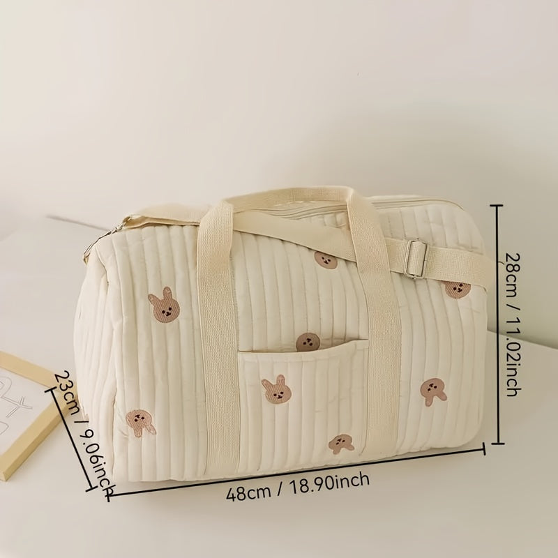 Sac de Voyage Surdimensionné, Tote Multifonction pour Maman avec — Monptitlou