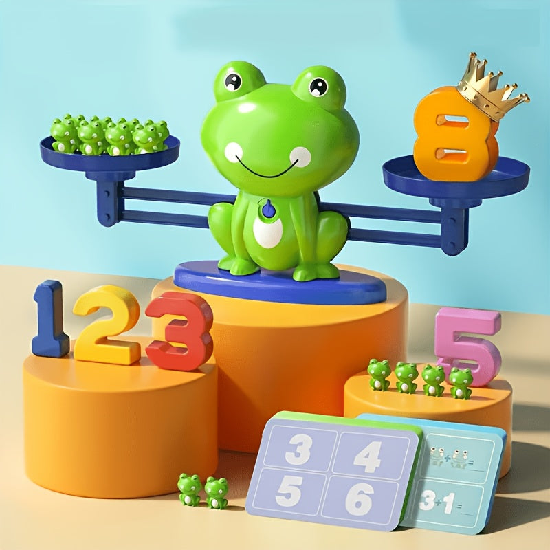 Jeu éducatif en plastique vert — Monptitlou