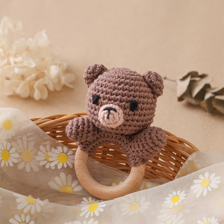 Jouet de réconfort pour enfant crocheté à la main — Monptitlou