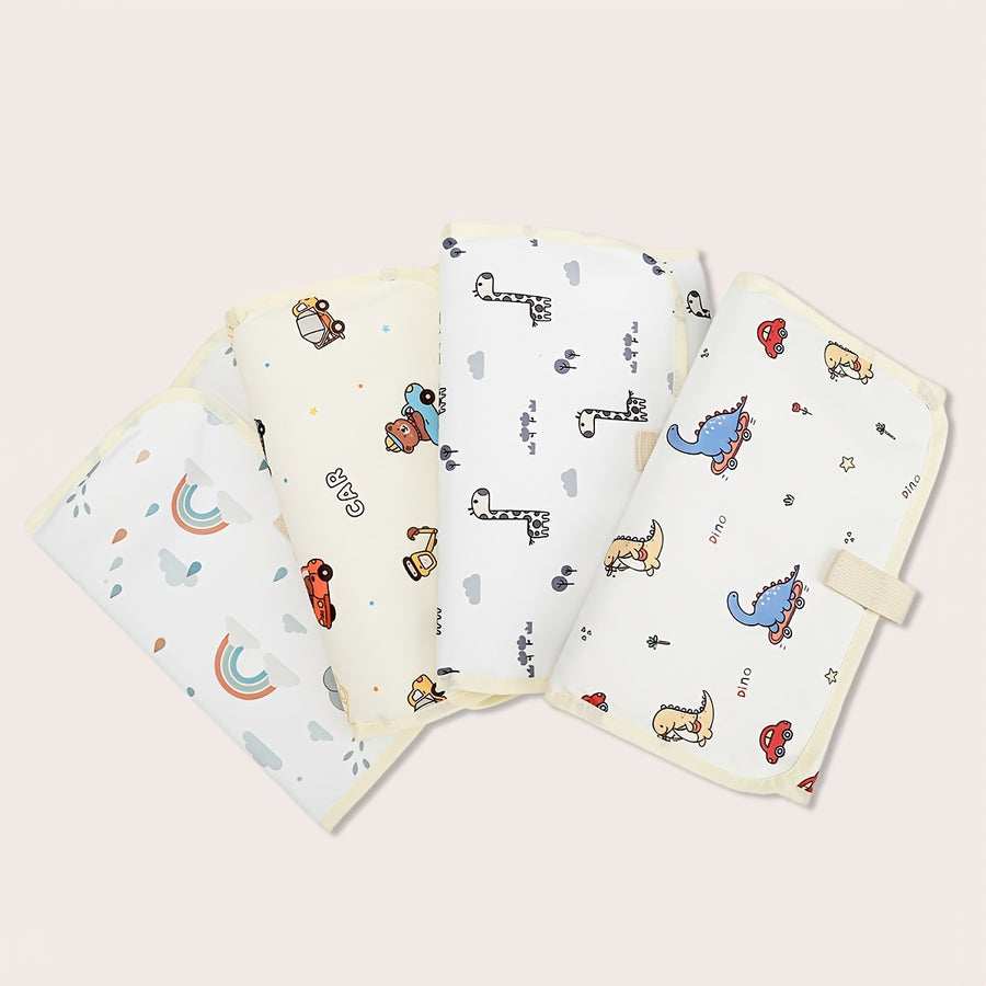 1 Matelas à langer pliable avec motif de dessin animé — Monptitlou
