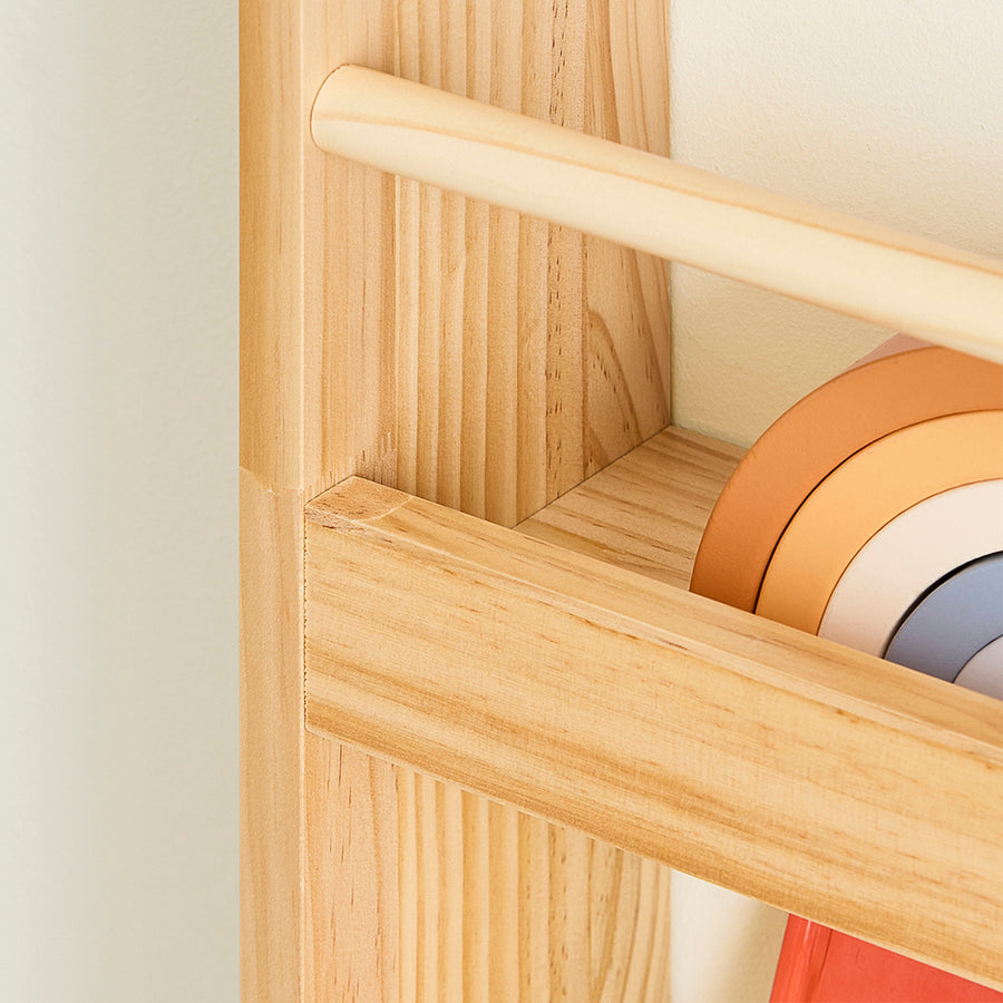 1 étagère pour enfants, étagère pour enfants, étagère à jouets