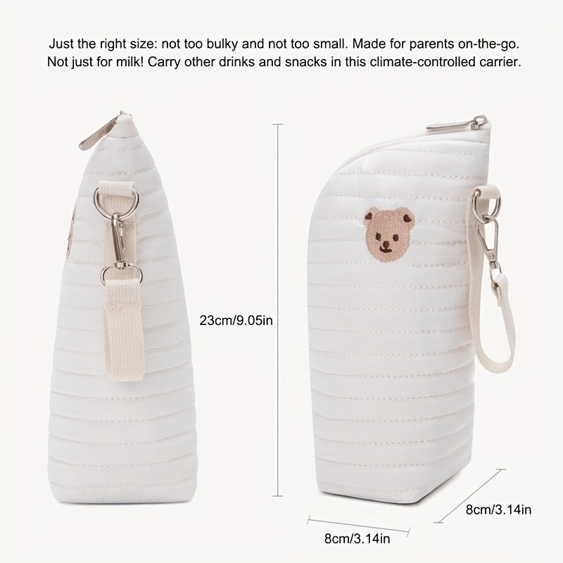 Sac réchauffeur de biberons pratique, isolement moule aluminium — Monptitlou