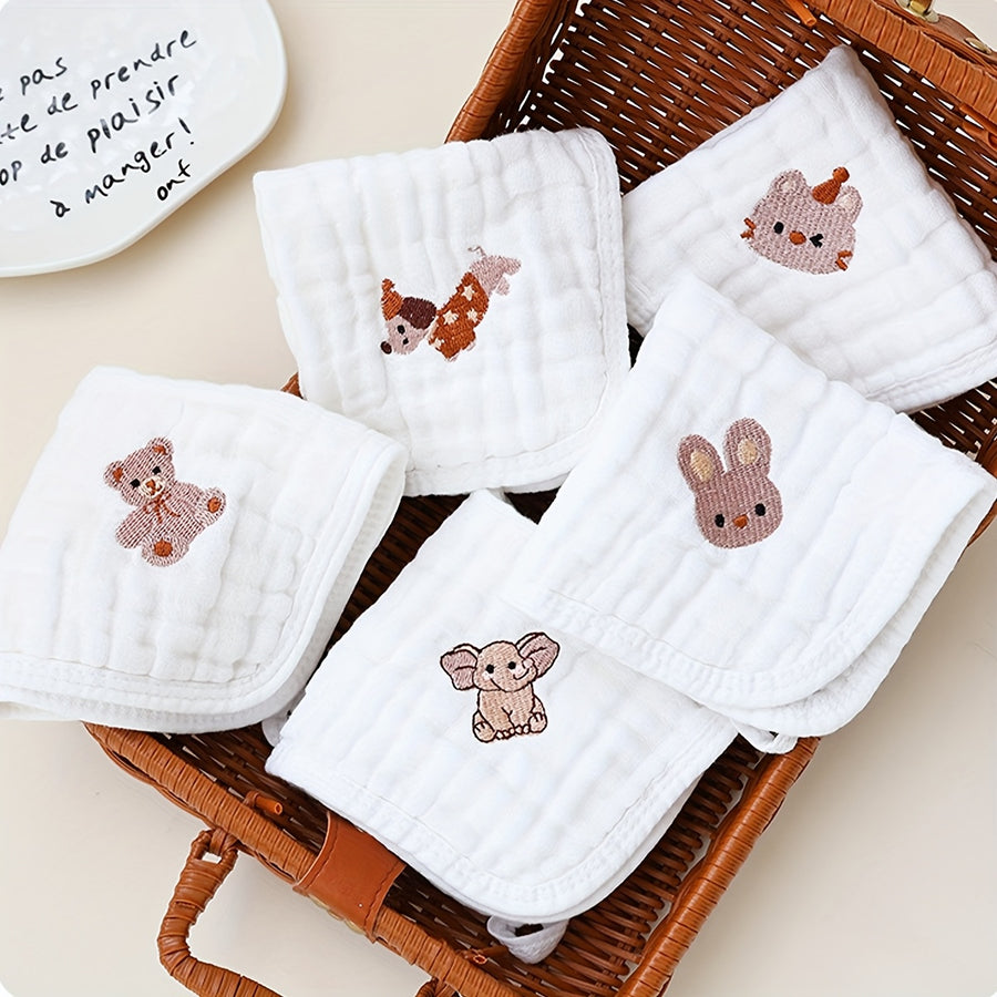 /Pack Bavoirs Bébé Brodé Dessin Animé Mignon — Monptitlou