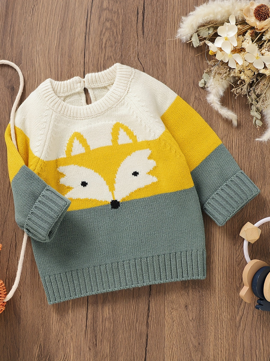 Pull en maille DovFanny & Renard de dessin animé, photo 14