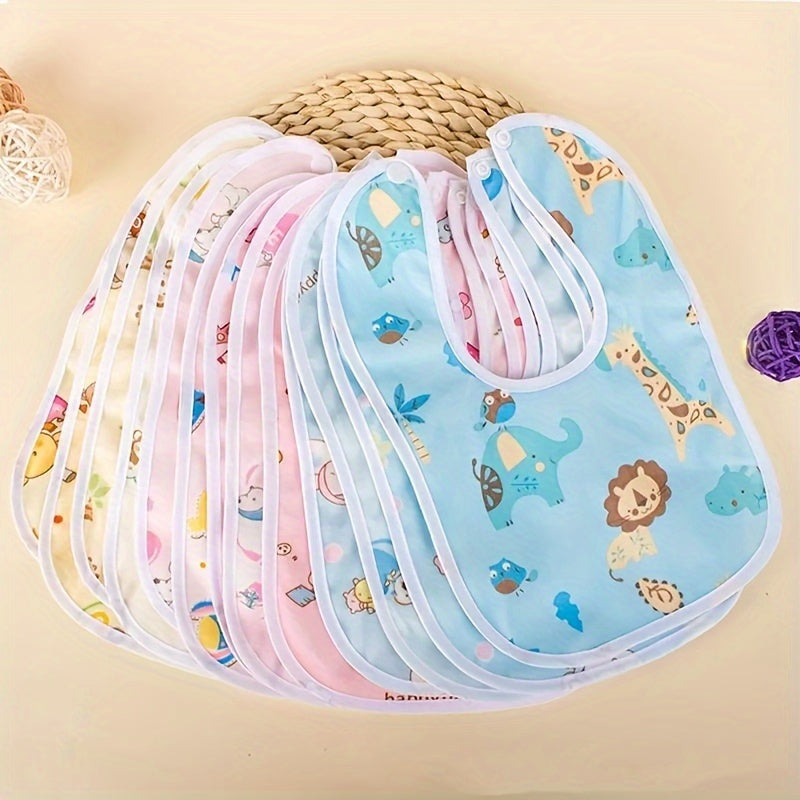 /6pcs Bavoirs en Velours Cristal pour Enfants Styles Aléatoires — Monptitlou