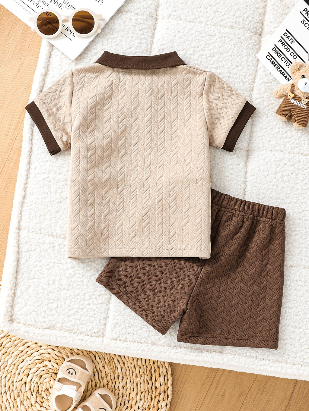 Ensemble d'été pour garçons, nouveau style classique — Monptitlou
